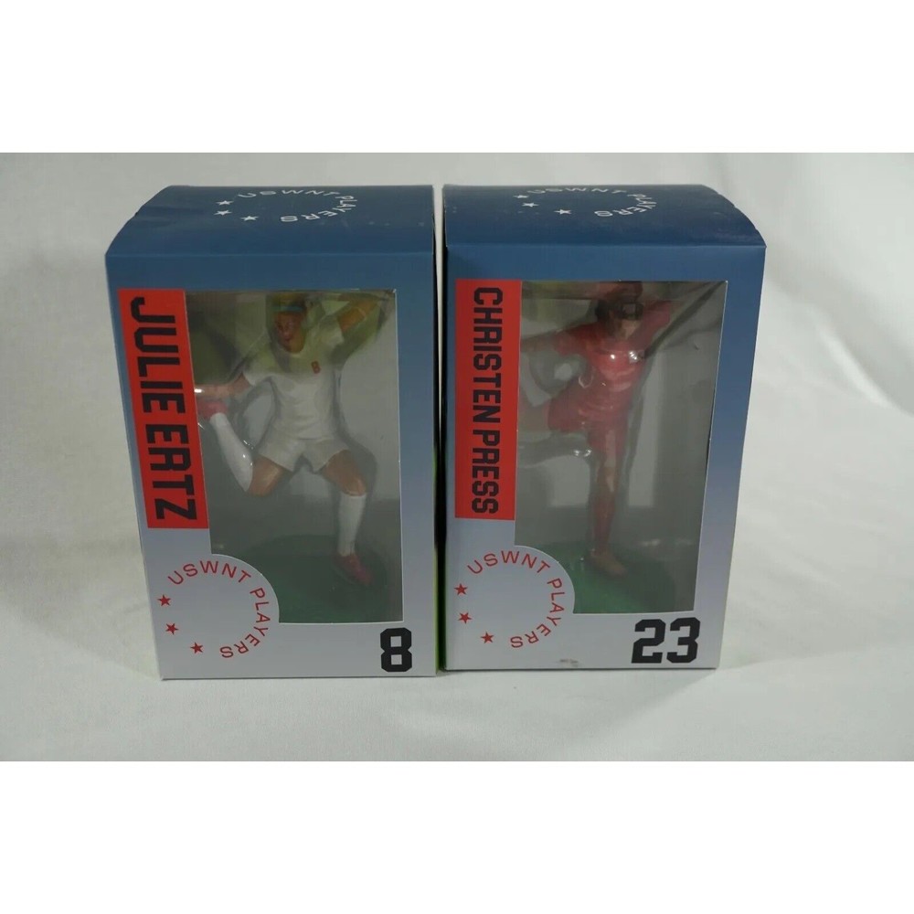 USA Women's Soccer World Cup Figure Set Julie Ertz Christen Press NEW USWNT